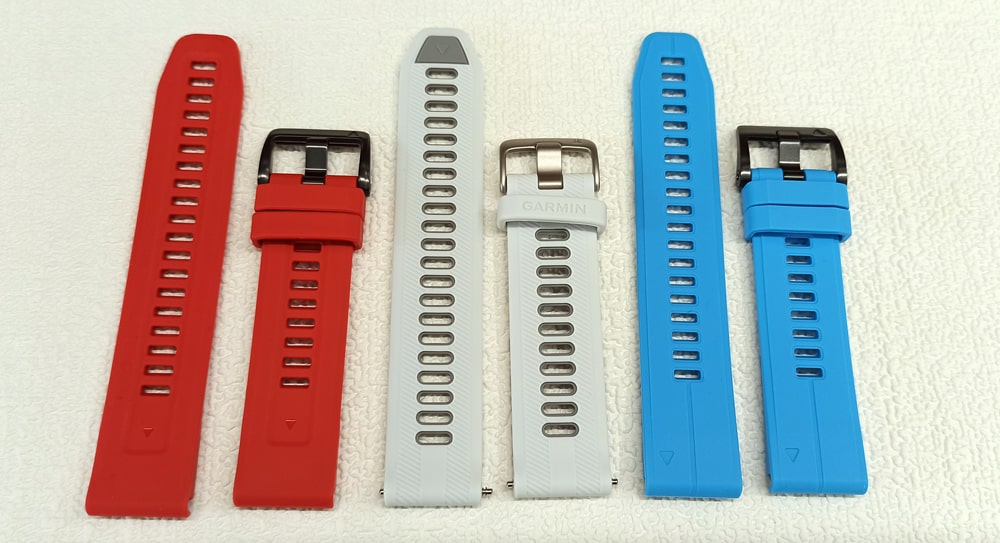 silikonové řemínky garmin